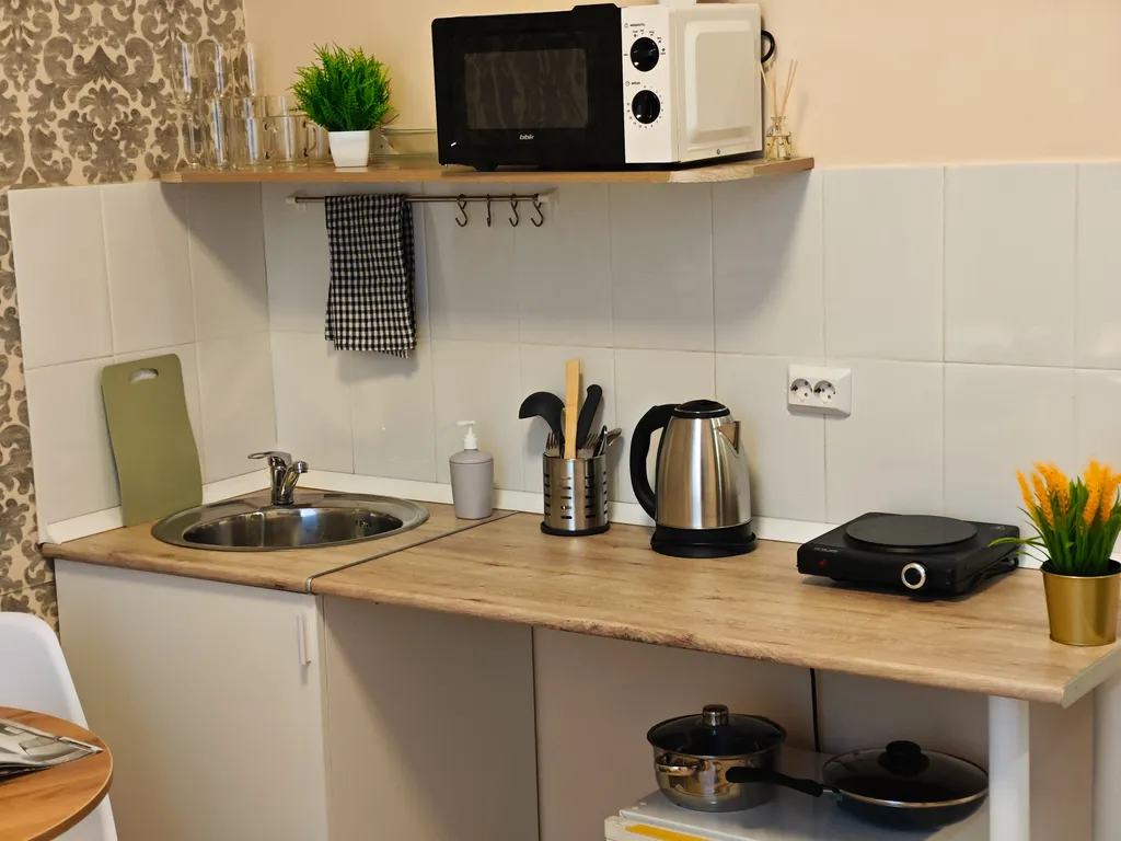 Двухместная студия для уютного проживания возле метро