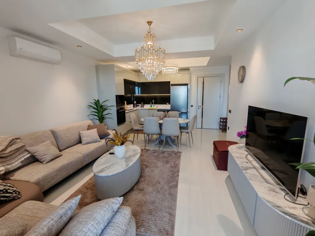 Квартира 1+1 в Azura World c видом на бассейн и аквапарком