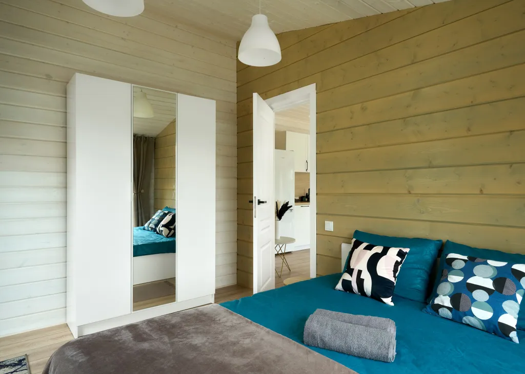 Дом Хвоя с баней с видом на ручей