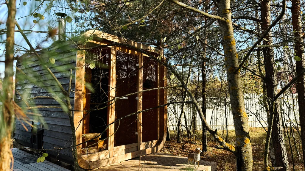 Коттедж Новый дом с баней и уличной джакузи — Ефимово