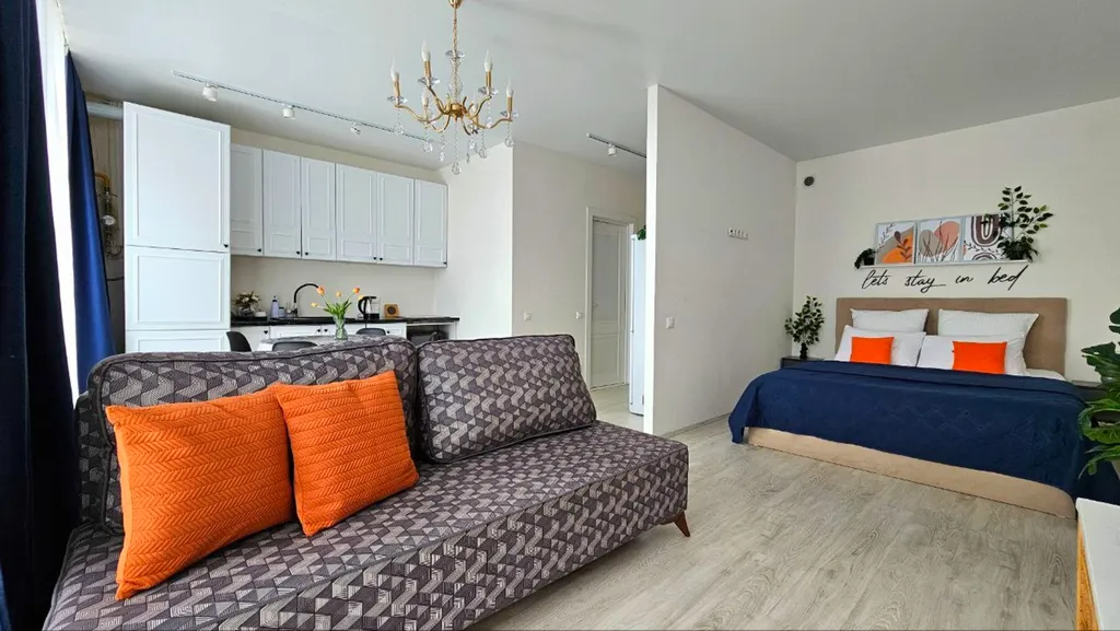 Студия в элитном ЖК Атмосфера на берегу Волги