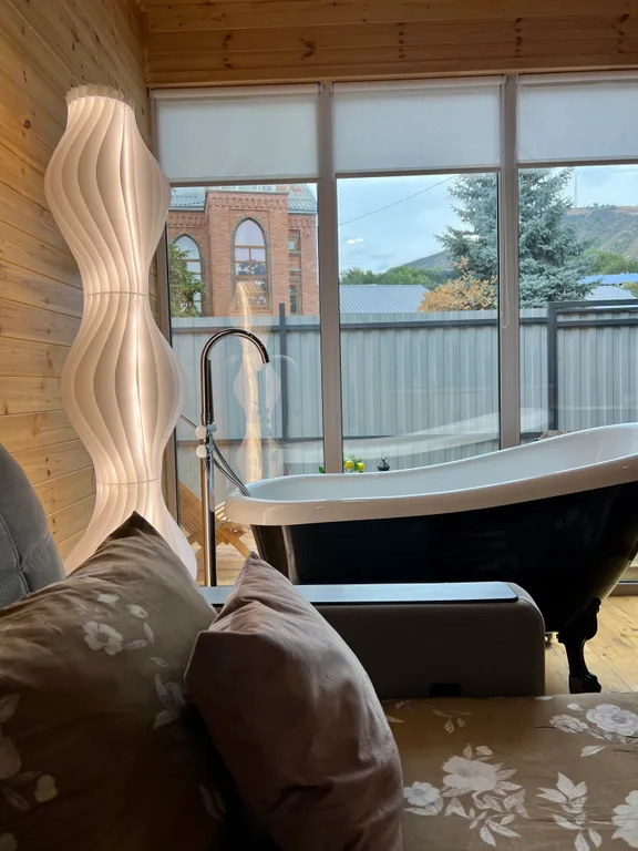 Коттедж Эко-апартаменты с видом на Машук в стиле Барн-Хаус в Цветнике — Пятигорск