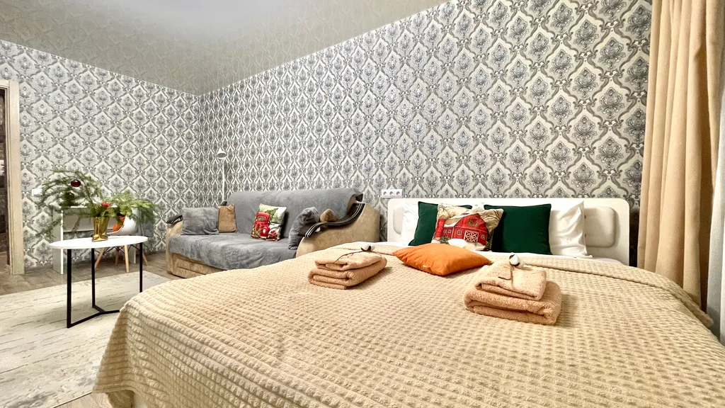 Рядом с центром, 4 раздельных спальных места командировочным