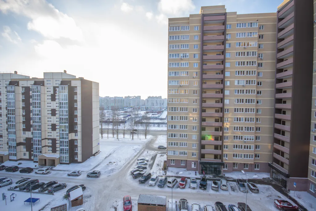 Комфортная квартира с видом на город и Волгу