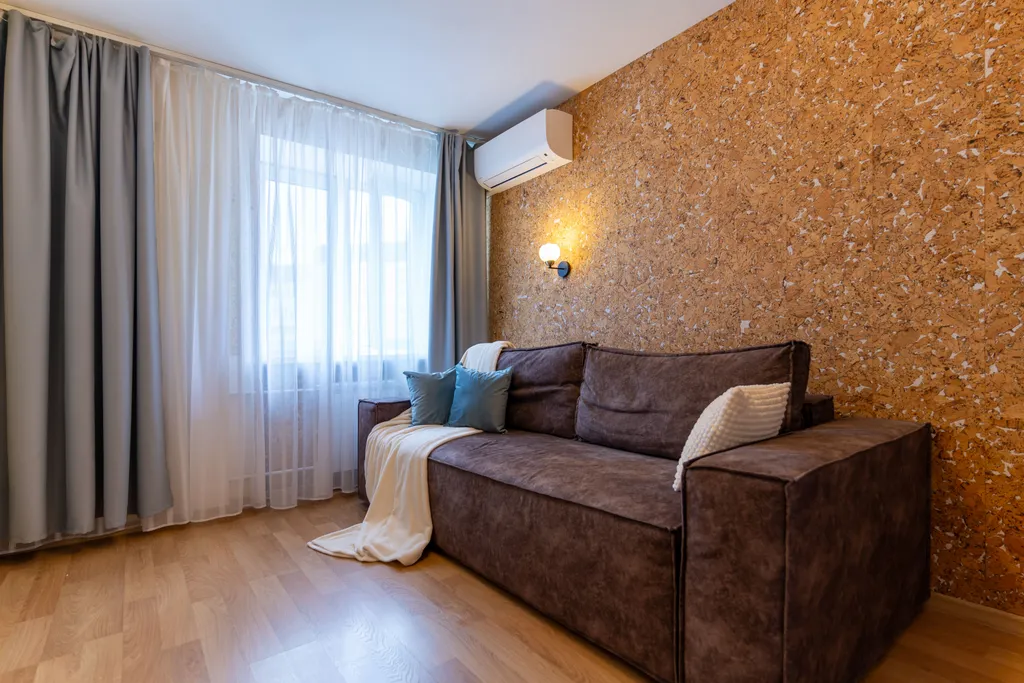 Просторная квартира с гидромассажной ванной и балконом