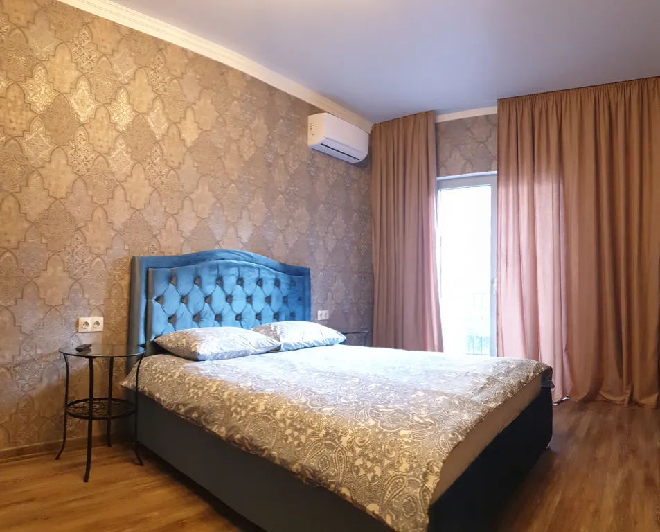 Квартира Стильная квартира с шикарным балконом и видом на бассейн — Геленджик