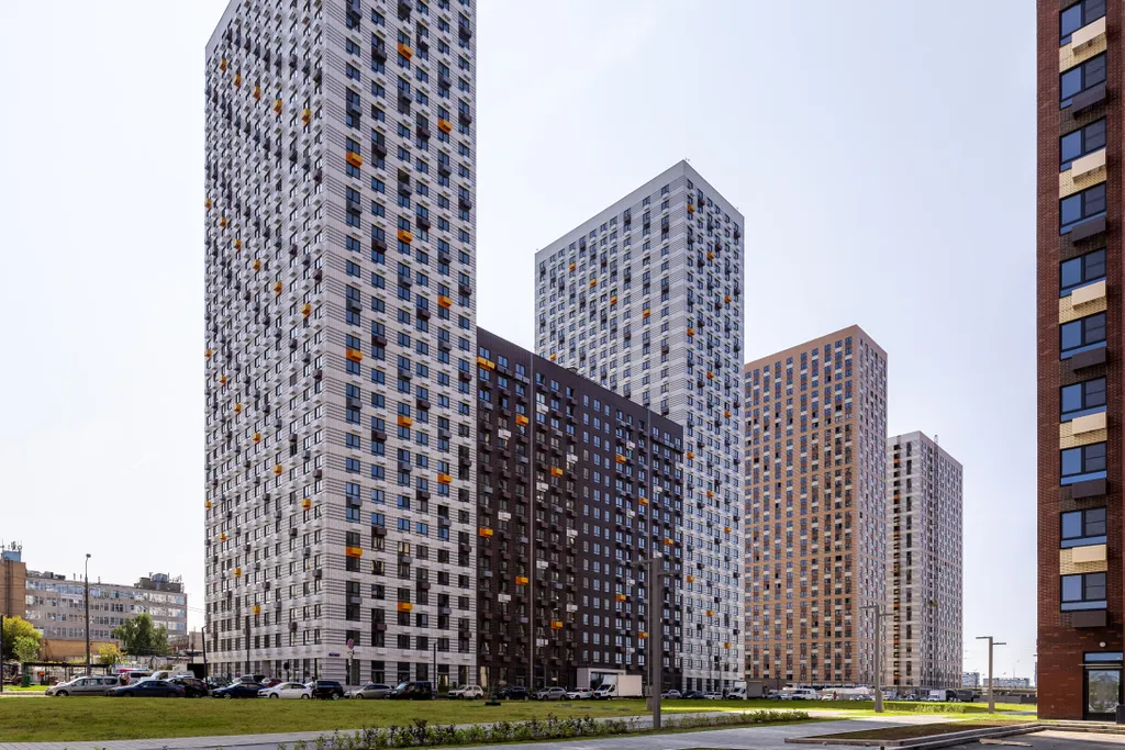 Квартира Квартира Персиковая евродвушка — Москва