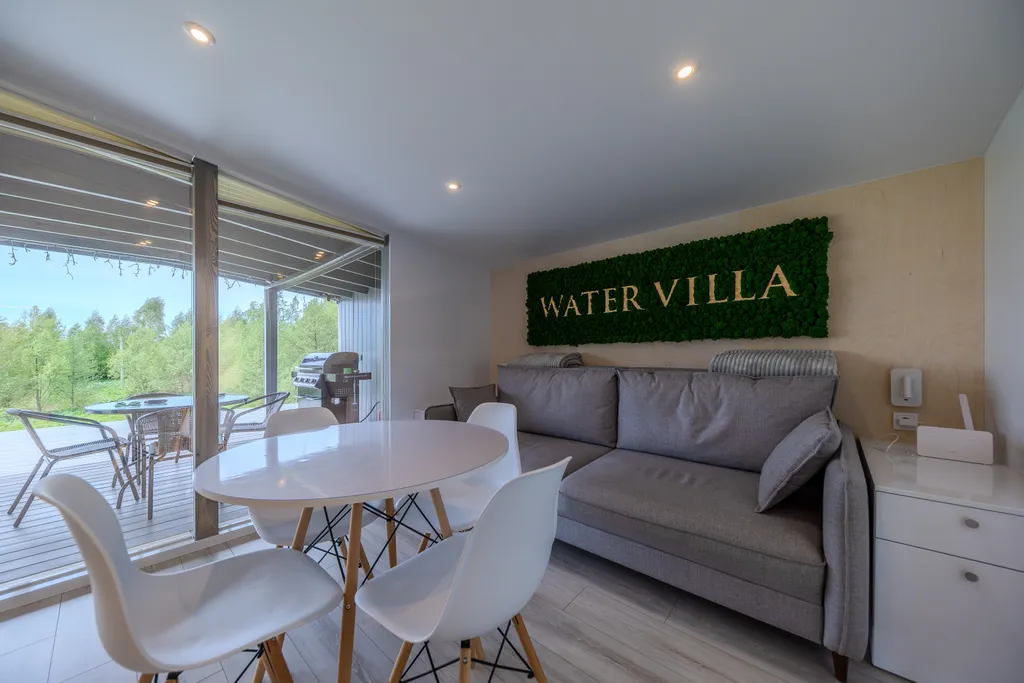 Эко-дом с горячей джакузи и профессиональным грилем на террасе