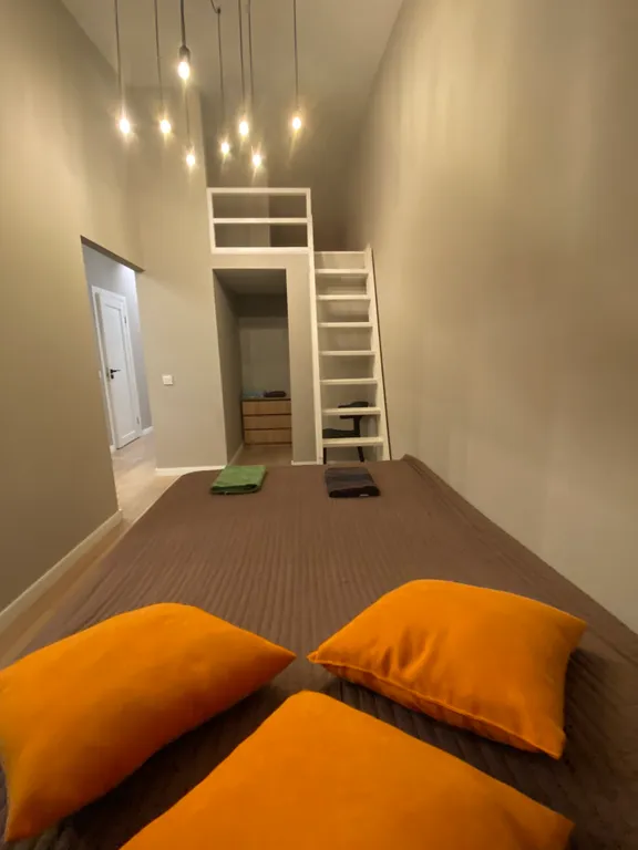 Квартира Уютная квартира на мансардном этаже — Пушкин