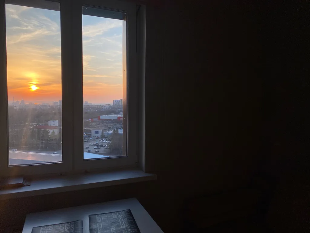 Квартира с видом на город