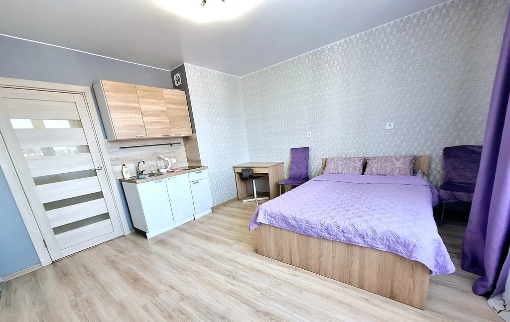 Новая студия в пешой доступности до метро