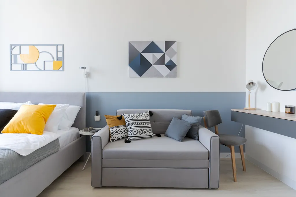 Новый дом, центр города - Квартира с модным интерьером