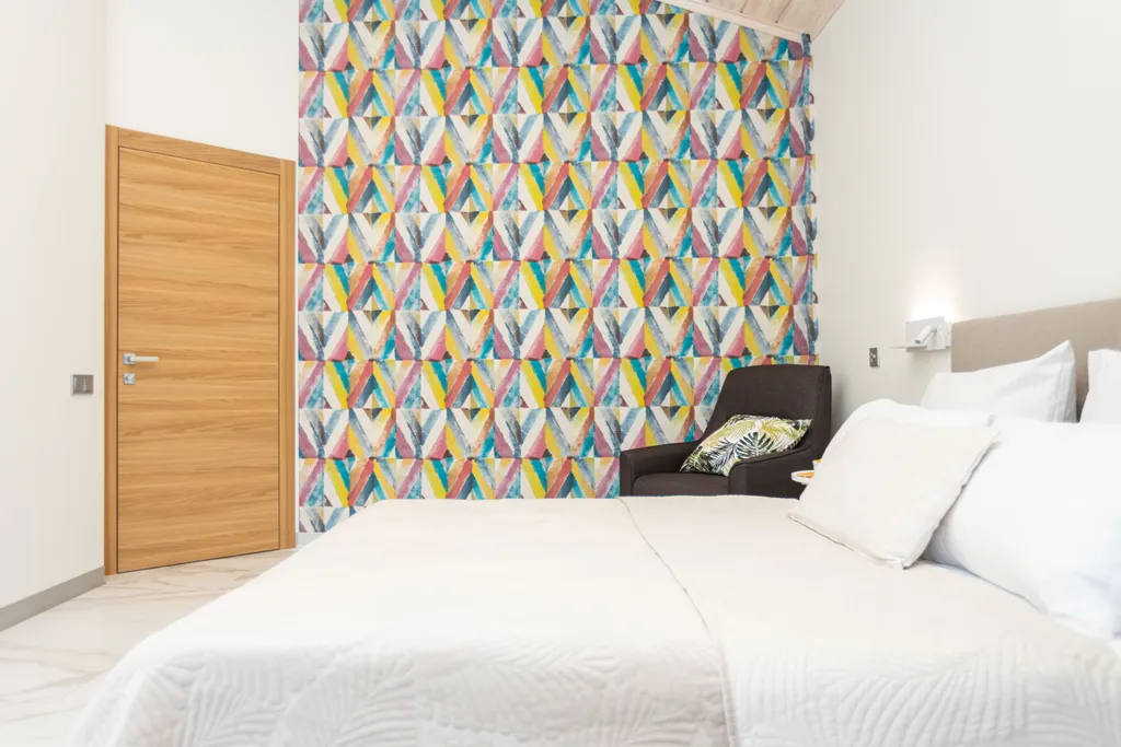 Квартира с 3 спальнями, камином с живым огнём и видом на горы