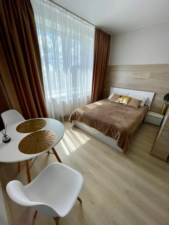 Квартира Уютная студия в новом ЖК Лис на Нагорном — аренда посуточно в Пермь