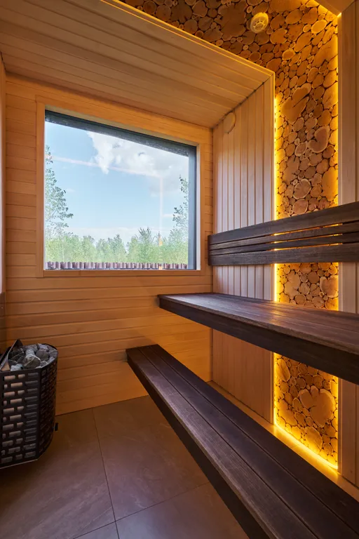 Коттедж Домик у реки с камином, сауной и чаном — аренда посуточно в Ступино