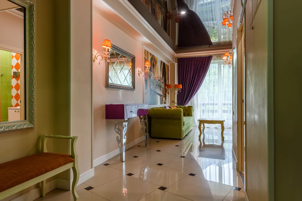 Семейный апартамент с балконом