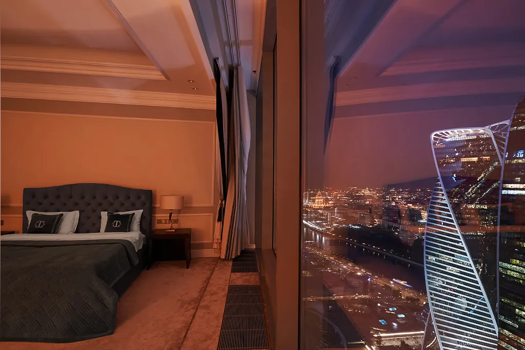 Апартаменты View в Москва-Сити — Захватывающий вид на город 49 этаж