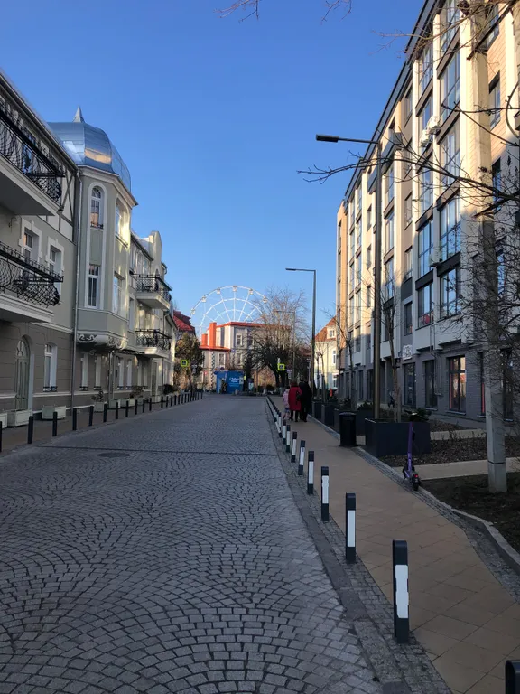 Квартира Двухкомнатная квартира в центре города у моря — Зеленоградск