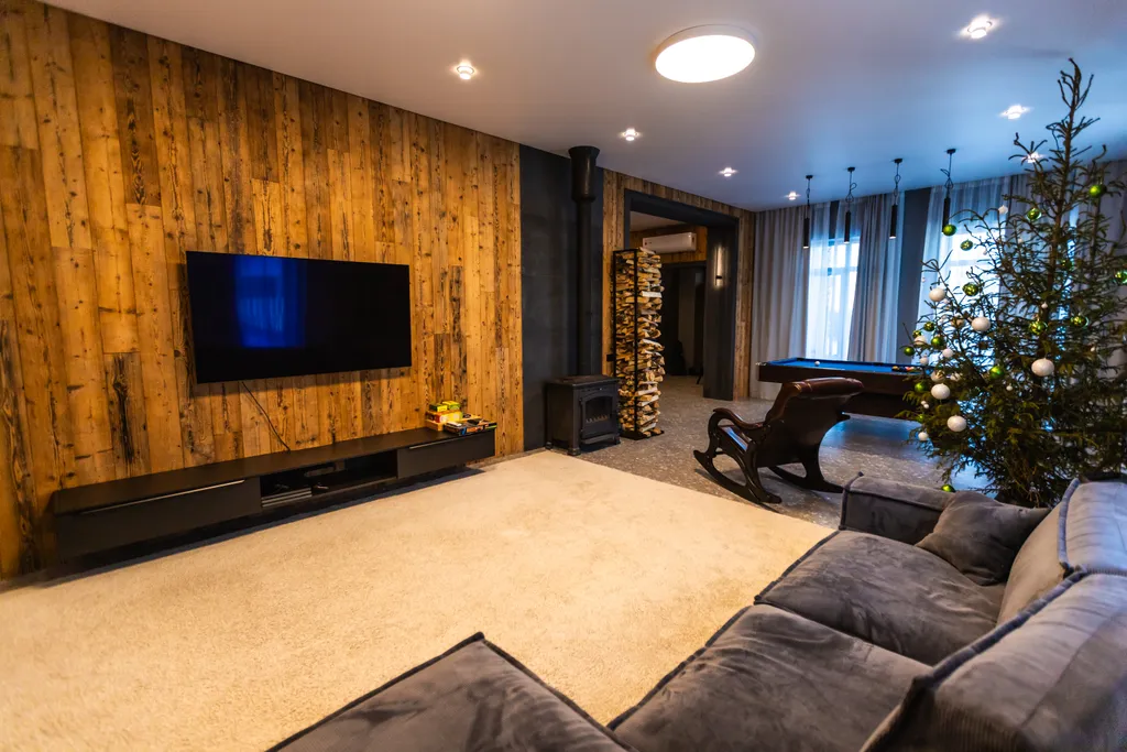 Просторный светлый дом с баней и фурако