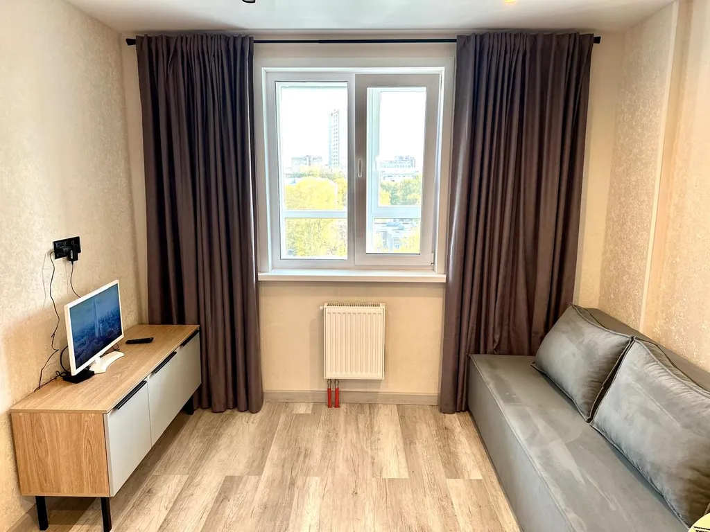 Просторная 1-комнатная квартира евро-2 рядом с ЖК Алые паруса