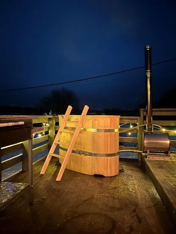 Dobrilovo Village уютный домик с видовой ванной, банным чаном и фурако