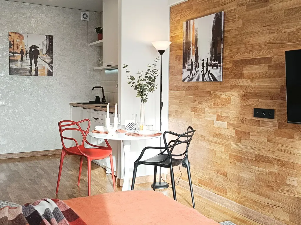 Комфортабельная студия в центре города в доме премиум -класса