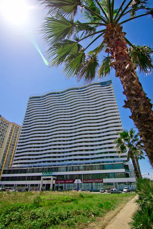 Апартаменты-студия с видом на море и закат