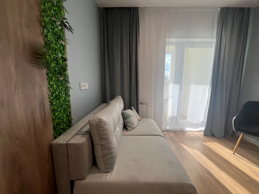 Очень уютная квартира с видом на пруд