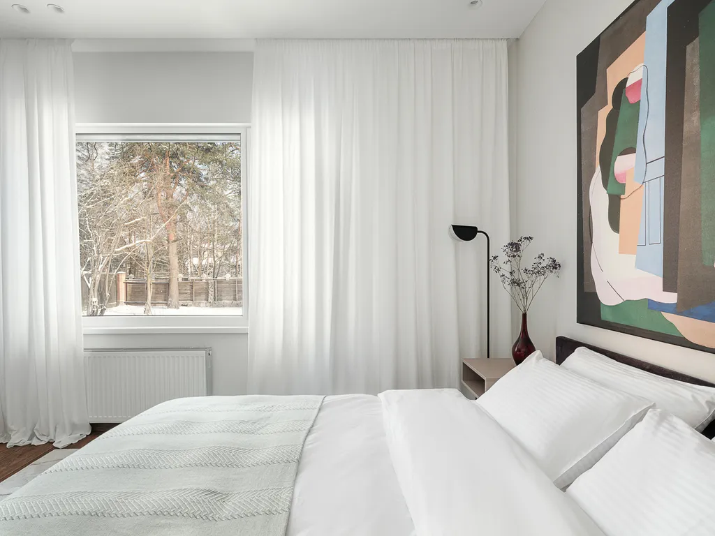 Дом Шерл с террасой и сауной в черте города