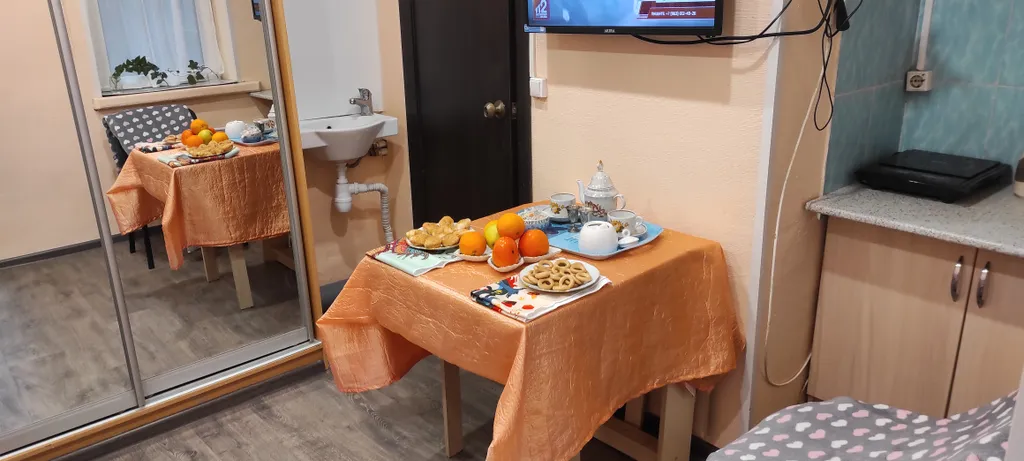 Квартира Студия с санузлом и зоной кухни — аренда посуточно в Краснодар