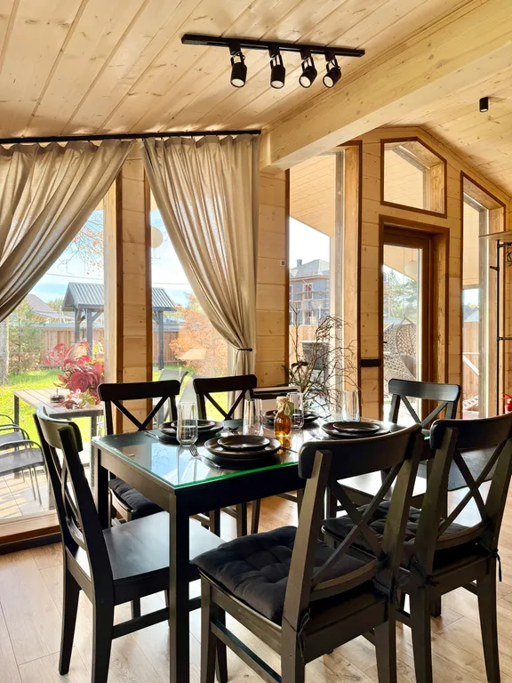 Уютный дом с чаном