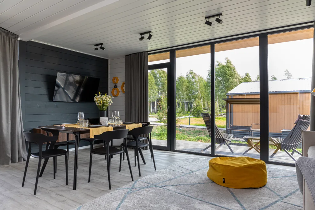 Дом Фьюжн с сауной Гарнет Холидэй Мир