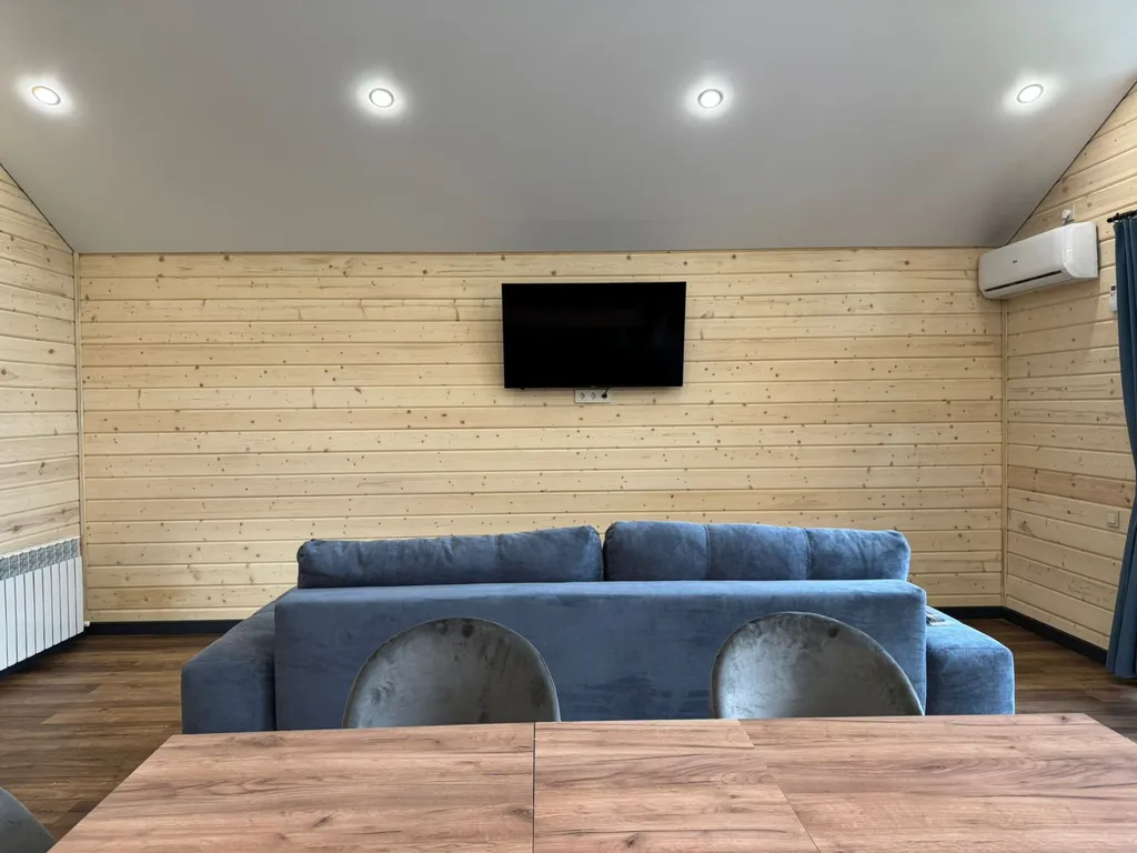 Барнхаус Na_Holme RentPlaza с баней и бассейном