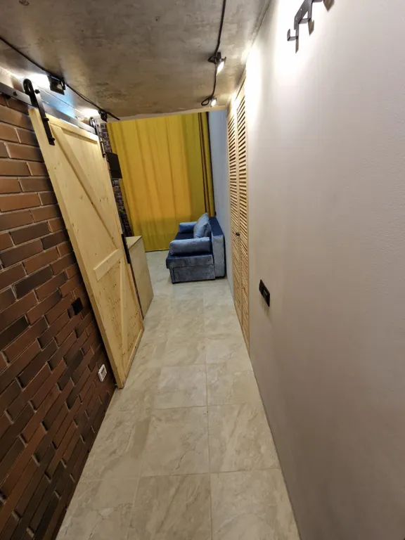 Квартира с новым ремонтом в стиле лофт