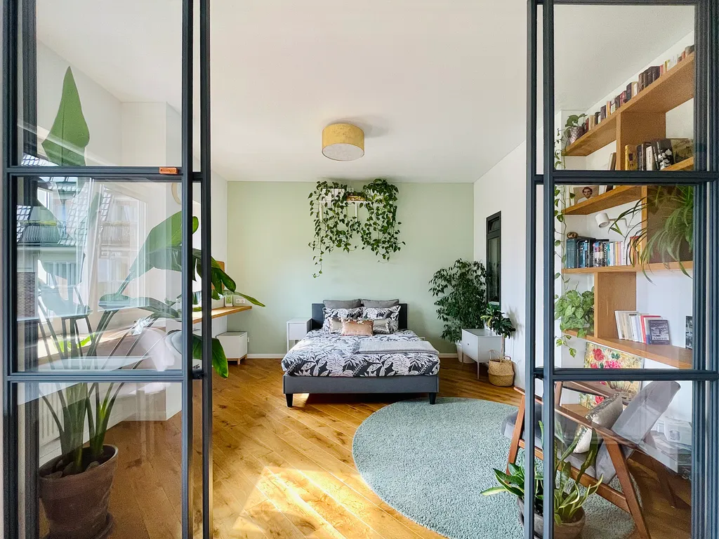 Квартира в Амалиенау с видом на порт