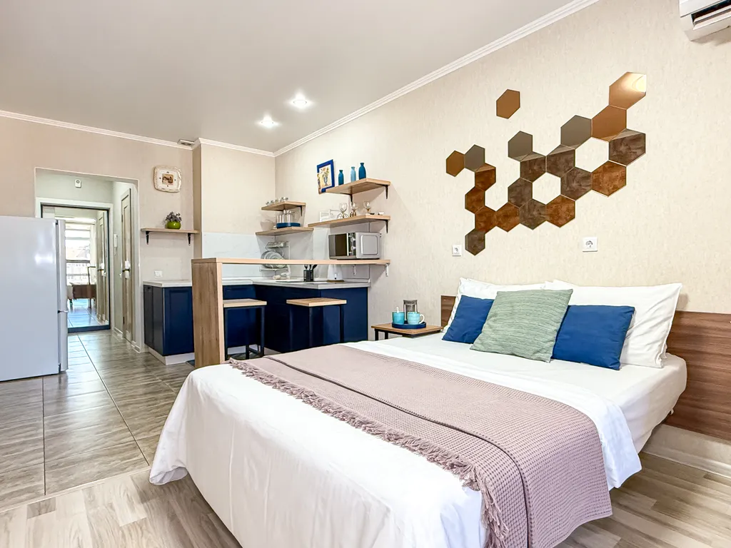 Квартира Квартира Апартамент Метеора в бизнес-центре Анапы — Анапа