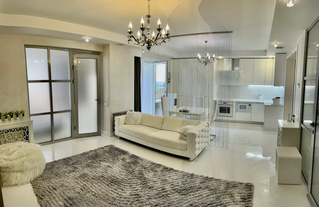 3-комнатная квартира, с видом на море