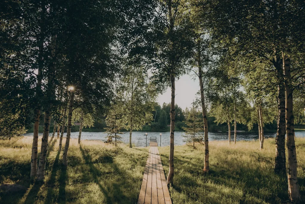 Дом на берегу реки