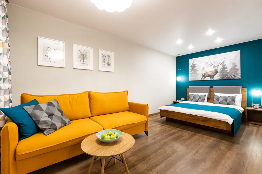 Квартира Свежие современные апартаменты Скандинавия — аренда посуточно в Томск