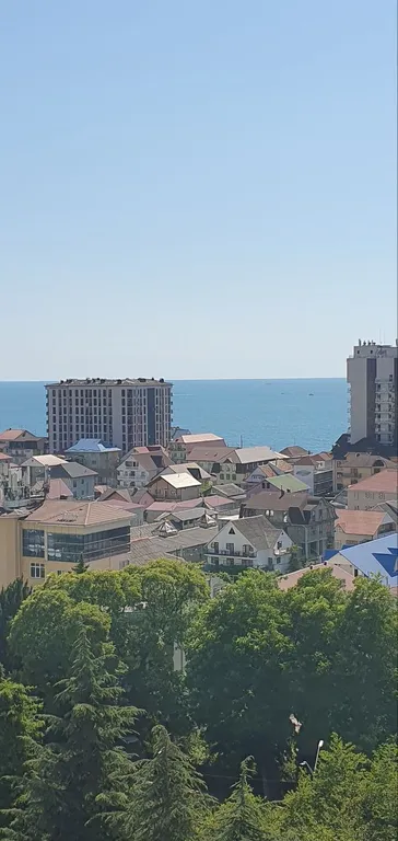 Квартира Уютная квартира в ЖК Морская симфония с видом на море — Сочи