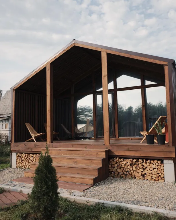 Уютный коттедж в черте города