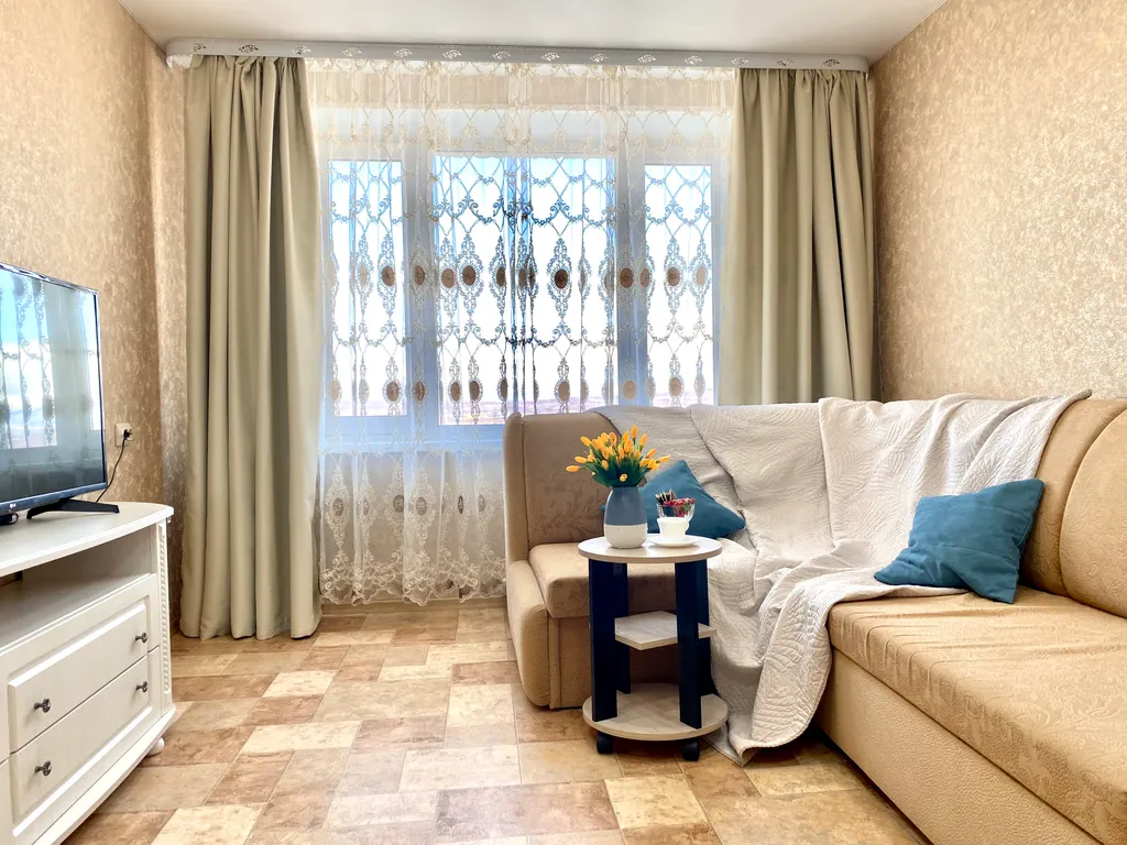 Уютная квартира с шикарным видом на вулканы, город и Мишенную сопку