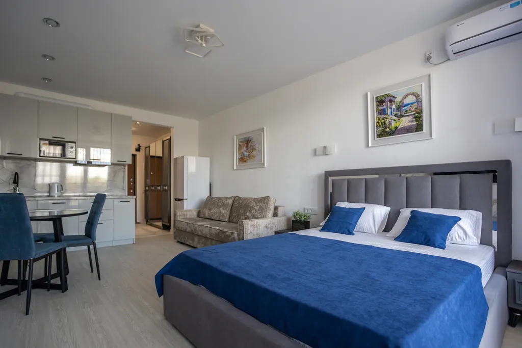 Квартира Уютные апартаменты с бассейном — Анапа