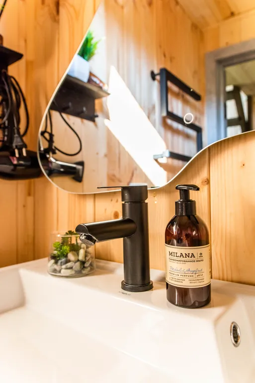 Домик в сосновом бору с баней, бассейном (летом) и беседкой