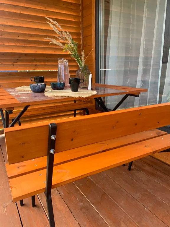 Семейная дача с сауной и камином