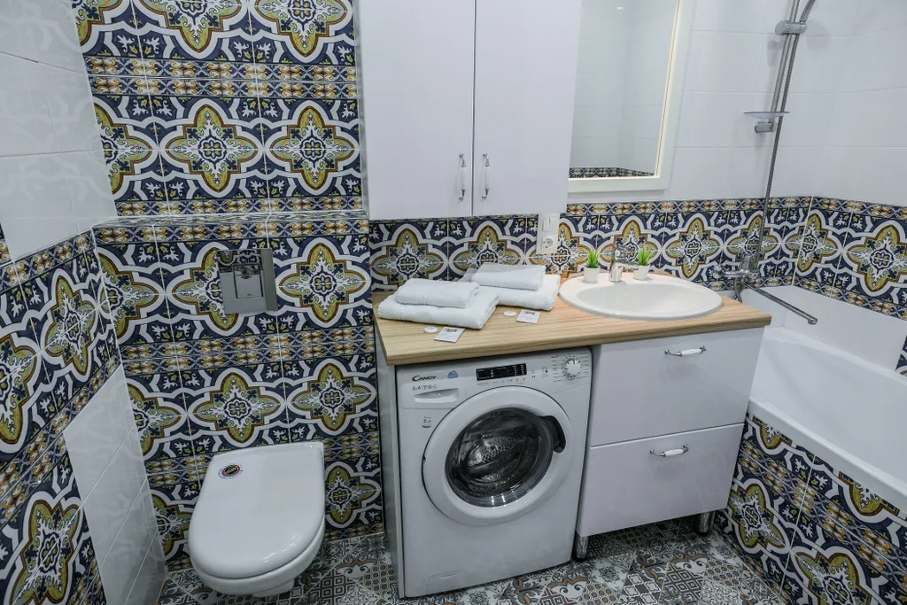 Стильные апартаменты с видом на город