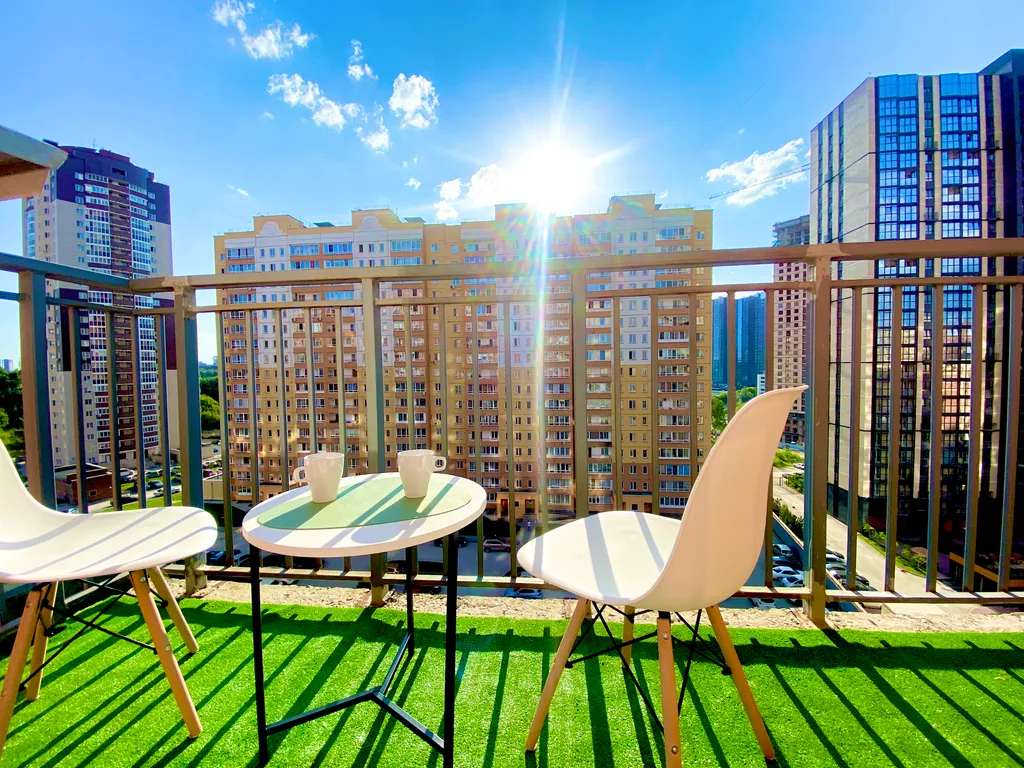 Бирюзовая студия недалеко от центра рядом с Метро