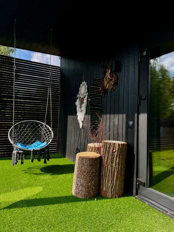 2-местный дом с видом на лес