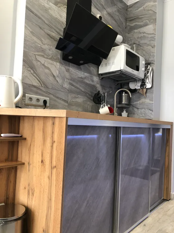 Двухкомнатная квартира с панорамными окнами