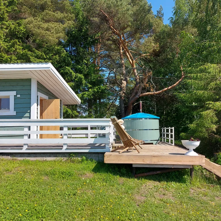 Коттедж Дом в Карелии с видом на реку — Нурмойла